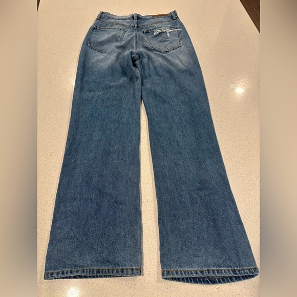 Cello Distressed Denim Jeans, Size 7 - Picture 8 of 8